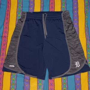 Detroit Tigers Stitches Vintage Basketball Shorts MLB Baseball